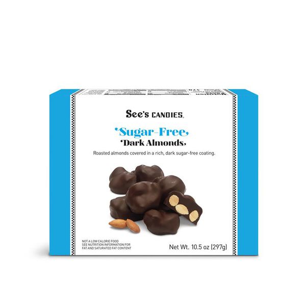 View Sugar Free Dark Almonds